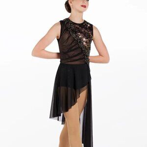 Weissman Showtime Take It All Black Sequin Costume